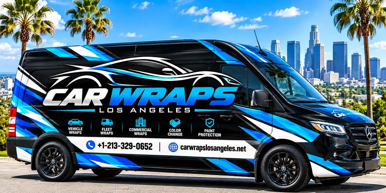 Commercial Fleet Wraps — vehicle wrap in Los Angeles
